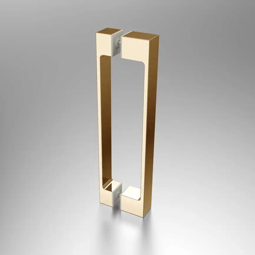 Душевая дверь Vincea Alpha 70 см, VDP-3AL700CLG, профиль Брашированное золото, стекло Прозрачное фото 4