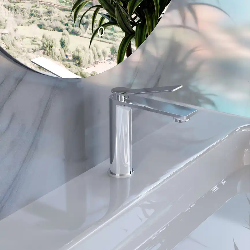 Смеситель для раковины Vincea Verse VBF-2VE1CH однорычажный, хром фото 1