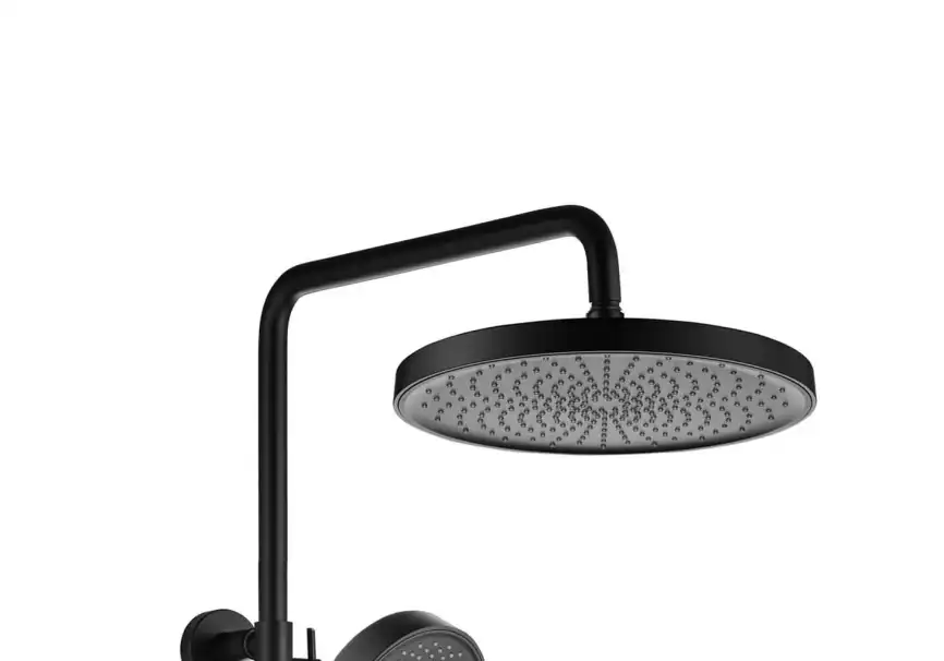 Душевая система Aquatek ВЕГА AQ2043MB с термостатом, Черный матовый фото 6