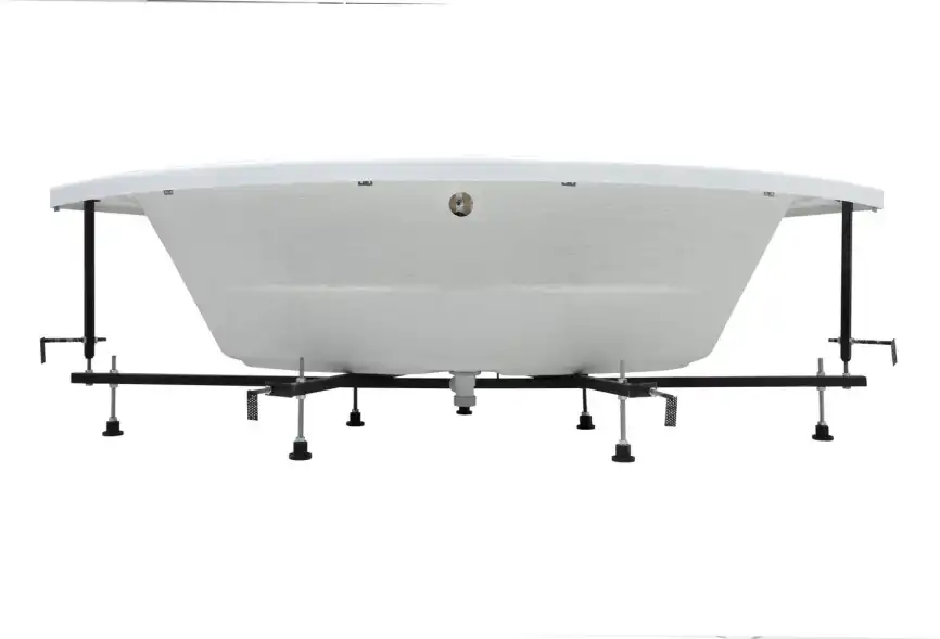 Акриловая ванна Aquanet Vista 150х150 (254381), на каркасе, белая фото 7
