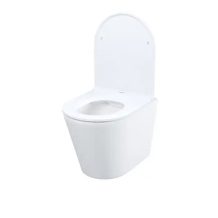 Унитаз подвесной IDDIS Calipso CALRNSEi25 безободковый, с сиденьем микролифт Белый фото 3