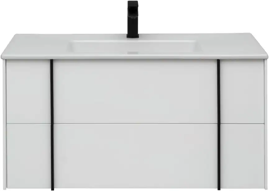 Тумба под раковину Allen Brau Reality 100 1.32007.WM белый матовый фото 7