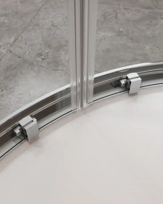 Душевой уголок CEZARES MOLVENO-R-2-90-C-Cr-IV стекло Прозрачное, профиль Хром фото 4