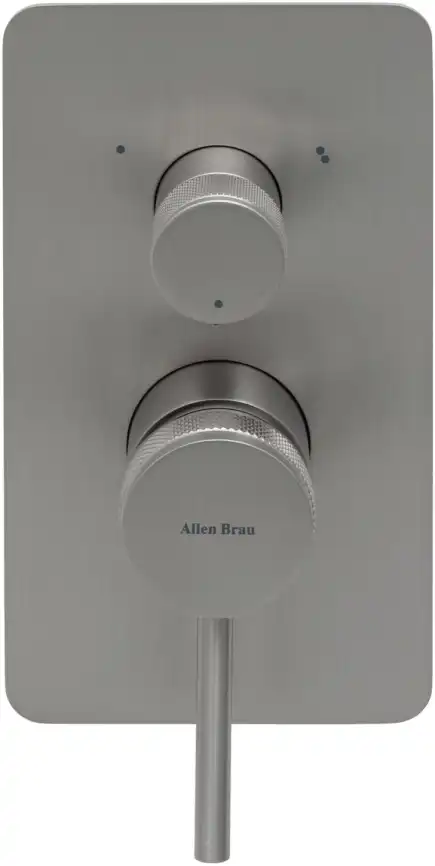 Смеситель для ванны с душем Allen Brau Priority 5.31A11-BN встраиваемый, с внутренней частью, Никель фото 5