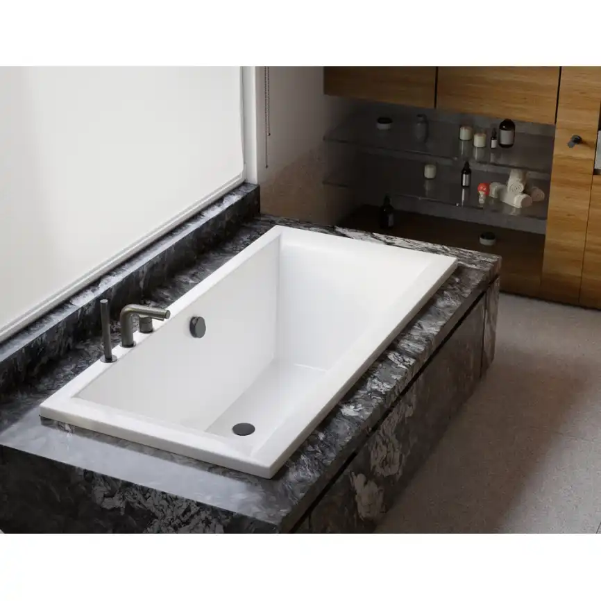 Акриловая ванна Whitecross SAVIA DUO 170х80 0103.170080.100 прямоугольная, Белая фото 2