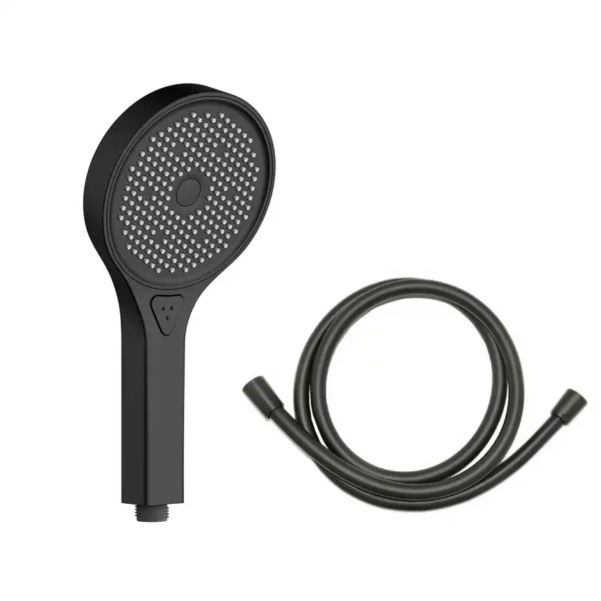 Ручной душ с шлангом Vincea  VSHN-42HMB VSHN-42HMB, черный матовый фото 1