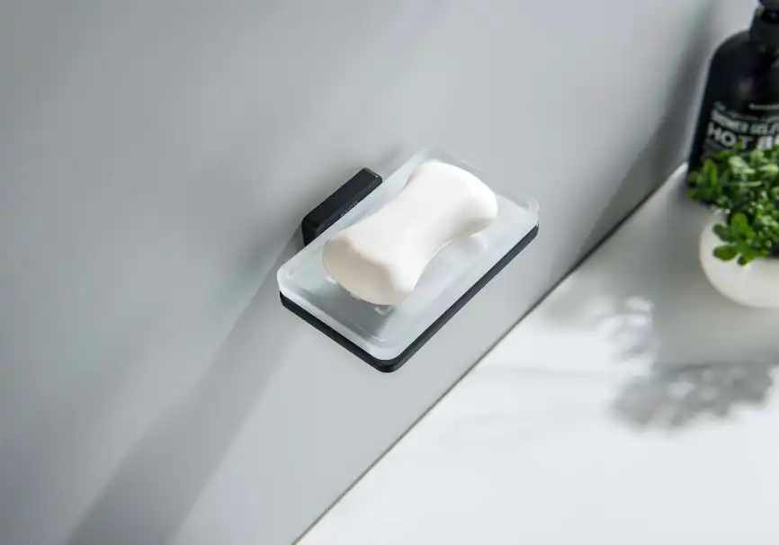 Мыльница для ванной Aquatek Либра AQ4303MB, Черный матовый фото 4