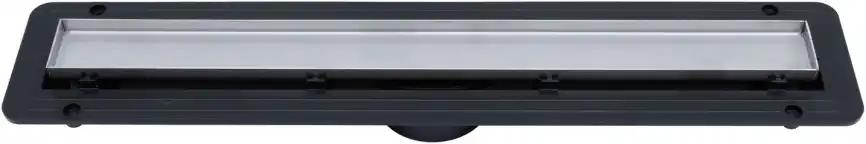 Душевой лоток Allen Brau Infinity 9.50003.SS 550 мм с решеткой под плитку, Хром матовый фото 4