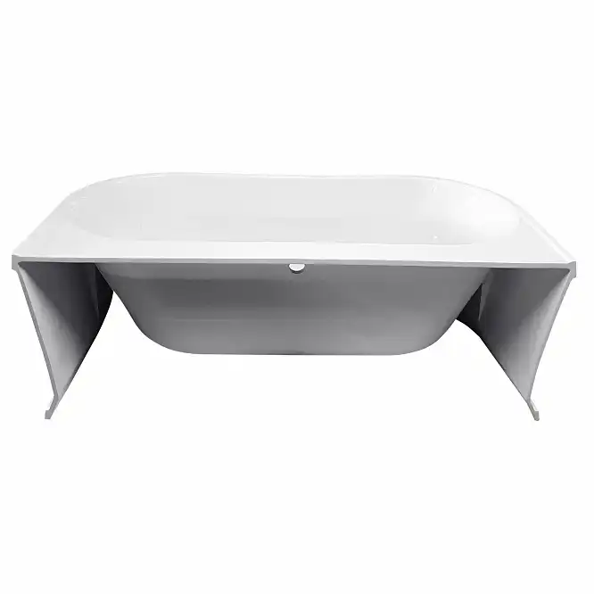 Ванна из литьевого мрамора  Aqua de Marco PENELOPA 168х80 Белая 1168WPEN фото 8