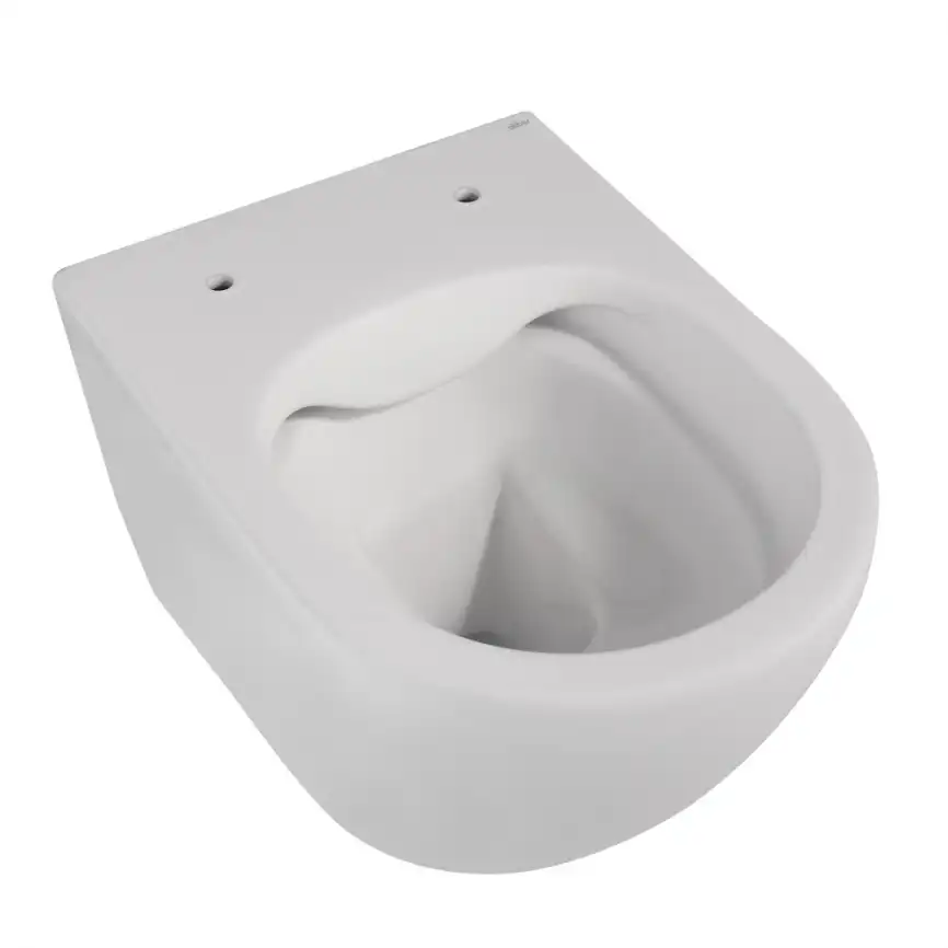 Подвесной унитаз ABBER Bequem AC1100MW белый матовый, безободковый, с сиденьем микролифт фото 8