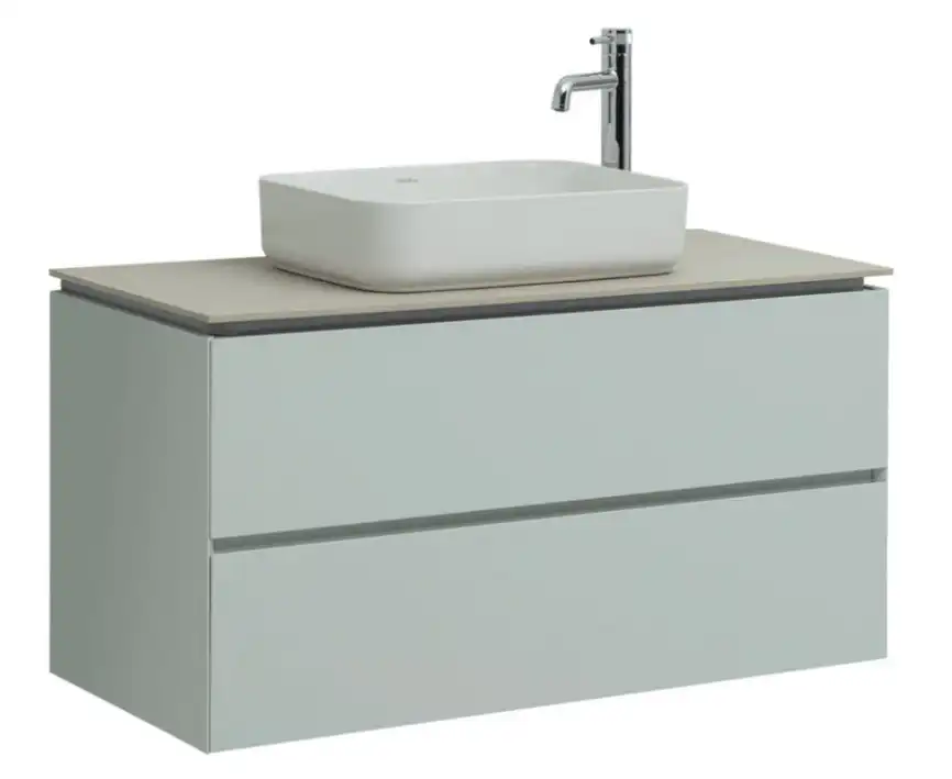 Тумба под раковину Allen Brau Infinity 100 1.21003.PWM папирус матовый фото 1