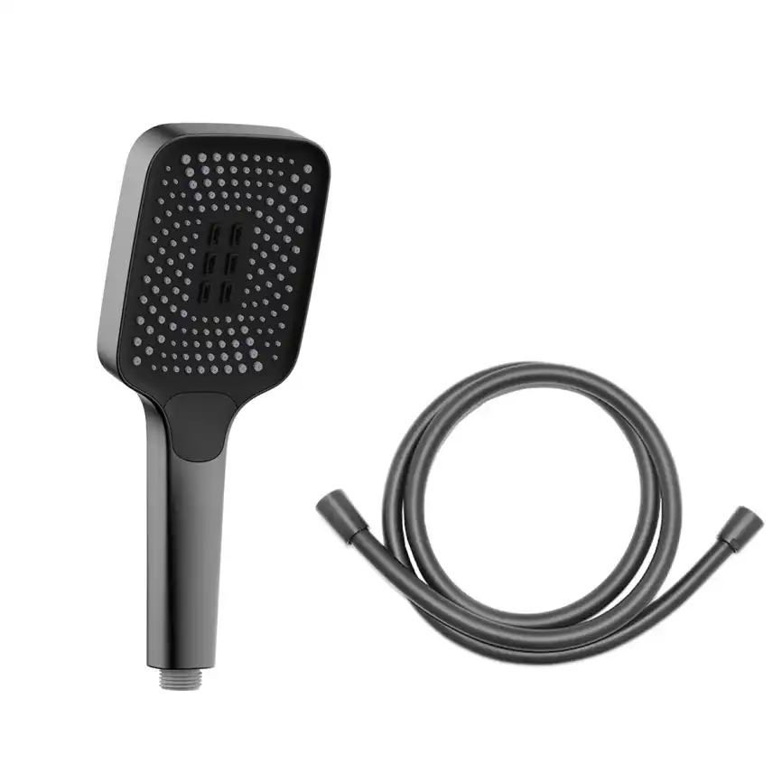 Душевая система  Vincea  VSFW-321MT1GM VSFW-321MT1GM  с термостатом, встраиваемая, вороненная сталь фото 7