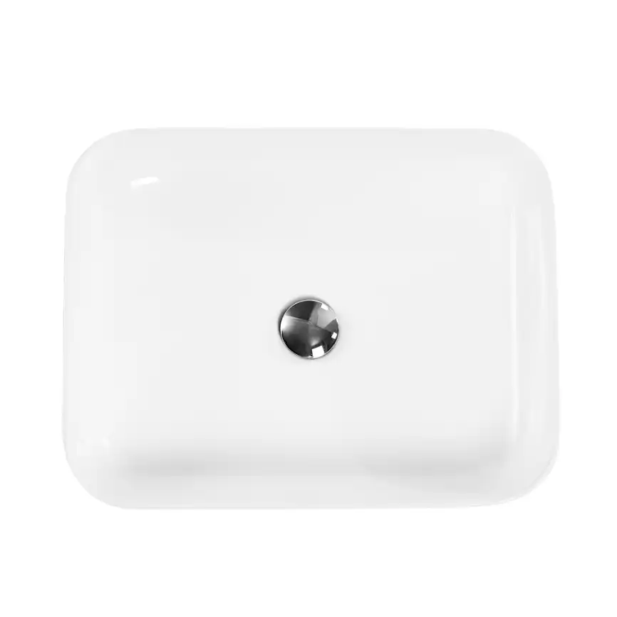 Раковина накладная BelBagno 505х395х130 BB1304, цвет Белый фото 2