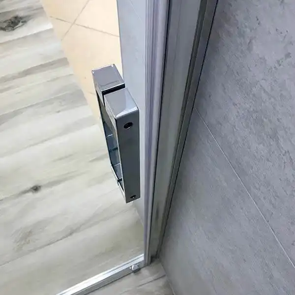 Душевая дверь в нишу AVS Квант 140 профиль хром, стекло прозрачное, 803-0017-195-14-CR-T фото 14