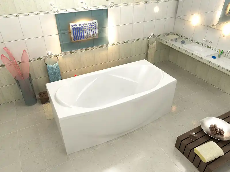 Акриловая ванна Bas Фиеста 194x90 без гидромассажа фото 3