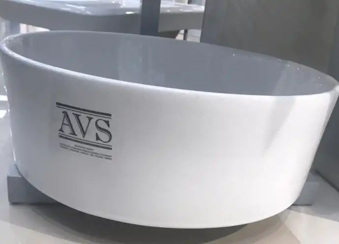 Раковина AVS Шерри 47х47 белая фото 4