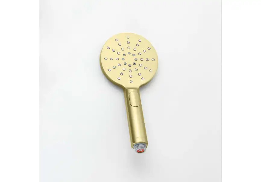 Душевая лейка Aquatek Оберон AQ2006BG, Золото матовое фото 8