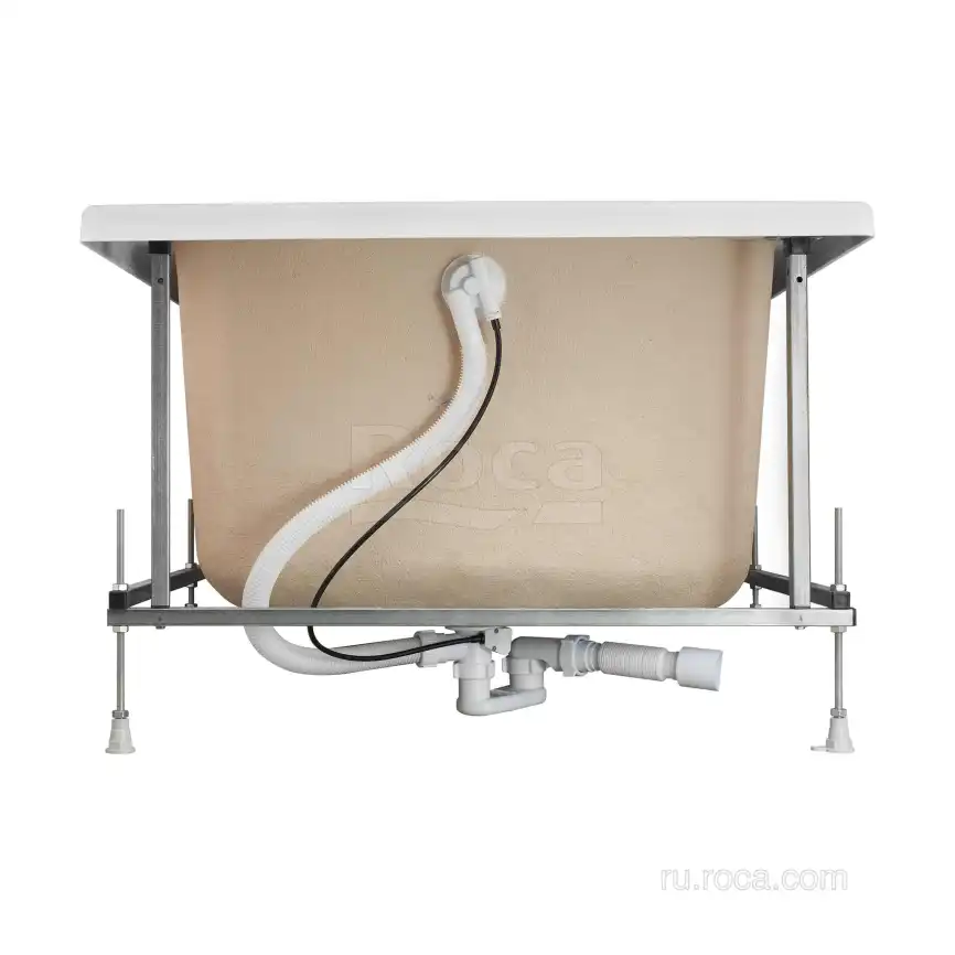 Акриловая ванна Roca BeCool 190х90 ZRU9303020 прямоугольная, Белая фото 9