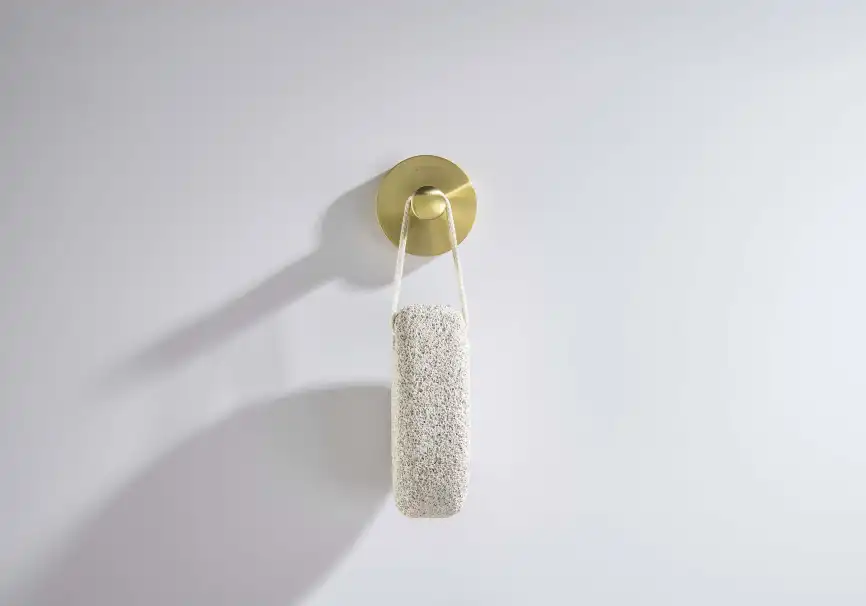 Крючок для полотенец Aquatek Оберон AQ4201BG, Золото матовое фото 3