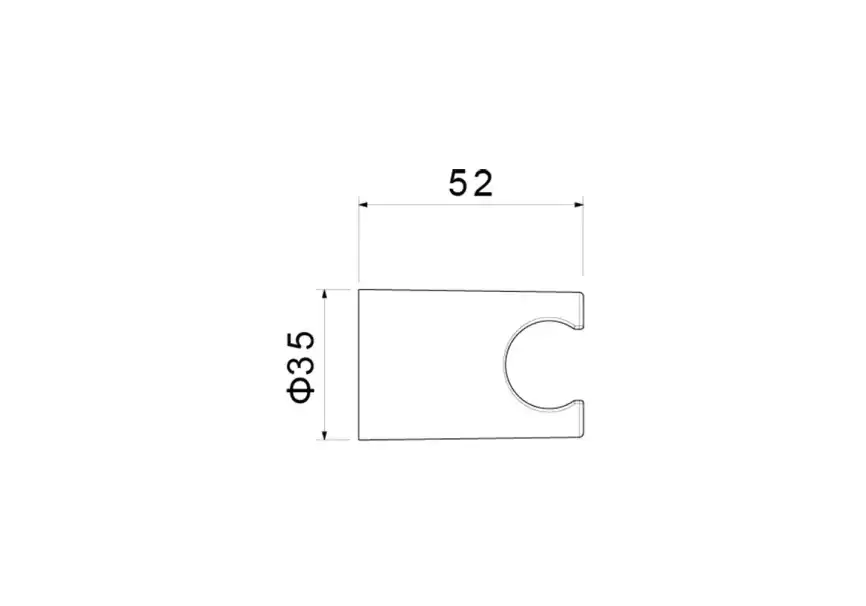 Держатель ручного душа Aquatek  AQ2404BGM, Оружейная сталь фото 2