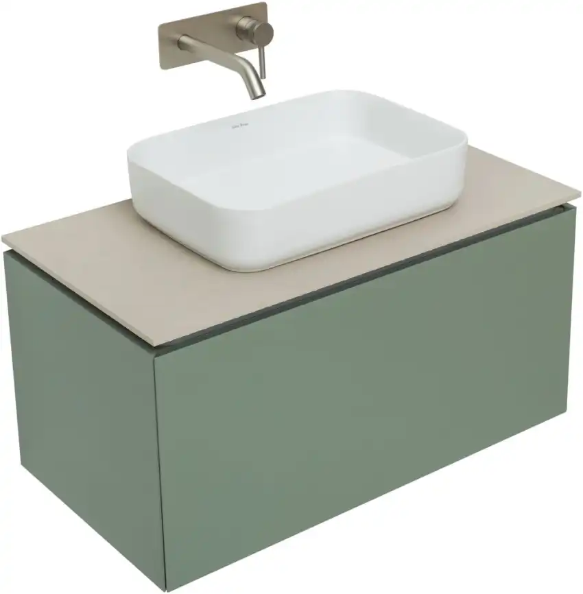 Тумба под раковину Allen Brau Infinity 85 1.21002.CGM олива матовый фото 8