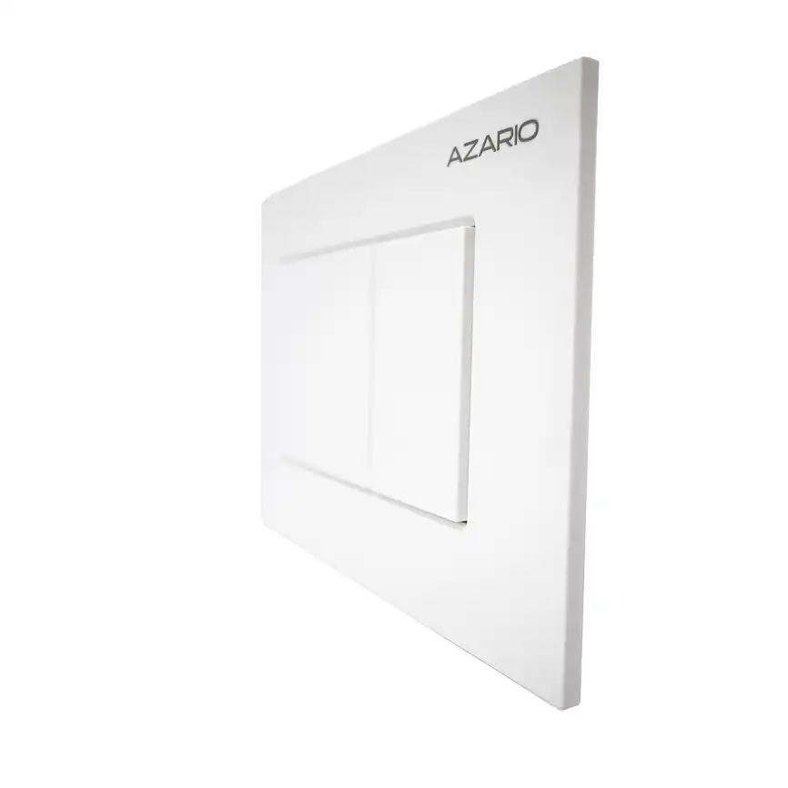 Кнопка смыва AZARIO NEW-TS AZ-ABS-001-W, Белая фото 3