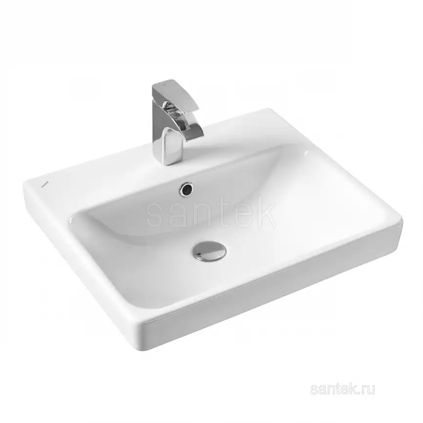 Раковина Santek Адриана 55 отверстие под смеситель 1WH501620 фото 1