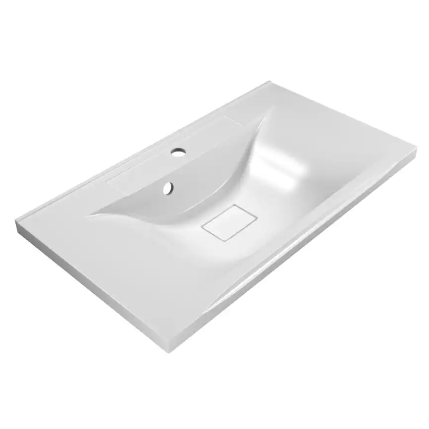 Раковина из литьевого мрамора BelBagno BB800/450-LV-MR-PR фото 1