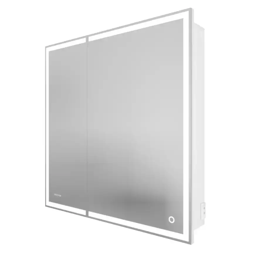 Зеркальный шкаф Grossman МЕРКАДО-80 см правое с LED подсветкой 208010 фото 1