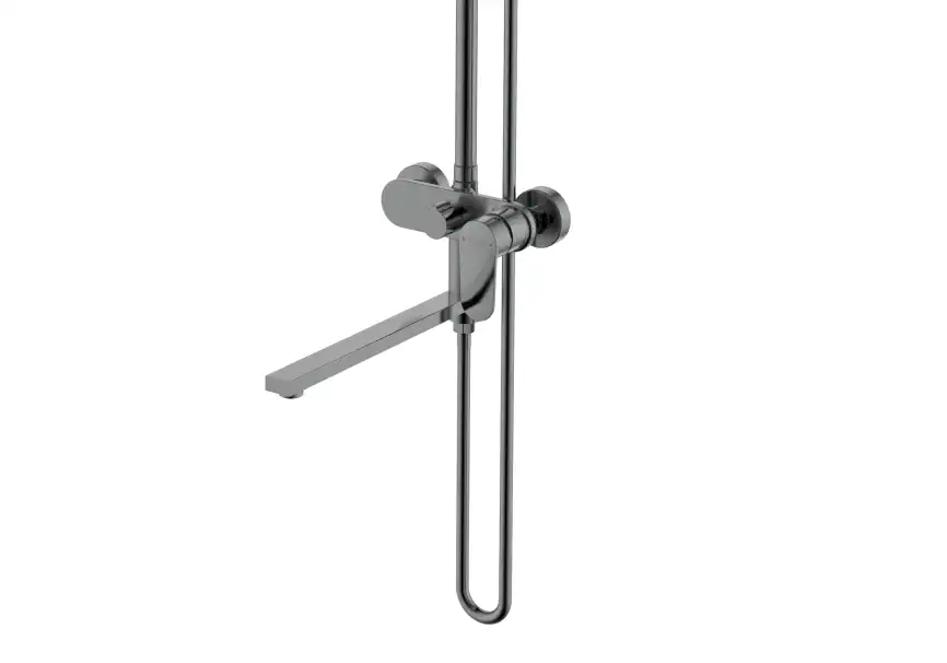 Душевая система Aquatek НИКА AQ2840BGM, Оружейная сталь фото 5