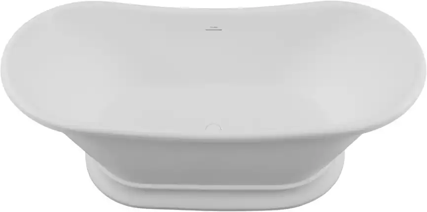 Ванна из искусственного камня Allen Brau 170x75 Solid Stone Krion Classic 2.35004.21, белая матовая фото 5