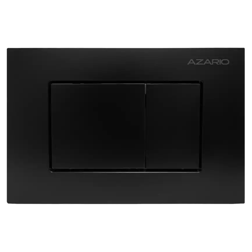 Кнопка смыва AZARIO NEW-TS AZ-ABS-001-B, Черная матовая фото 1
