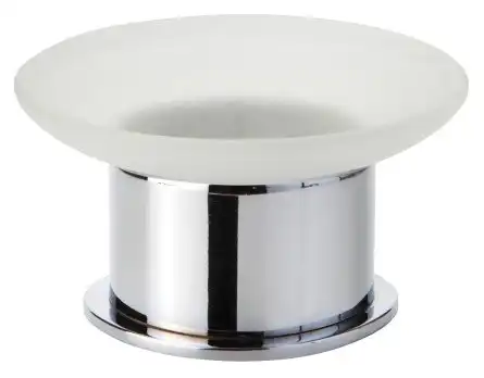 Мыльница матовое стекло 11 см BEMETA OMEGA хром 138108191 фото 1