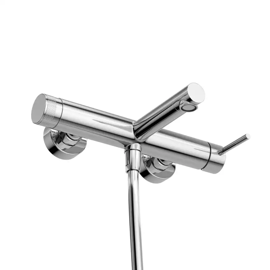 Смеситель для ванны и душа Cezares RELAX-VD-01, Хром фото 3