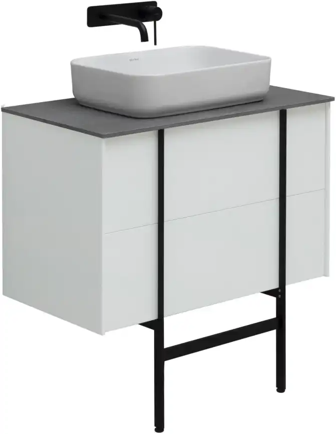 Тумба под раковину Allen Brau Reality 80 1.32005.WM белый матовый фото 27