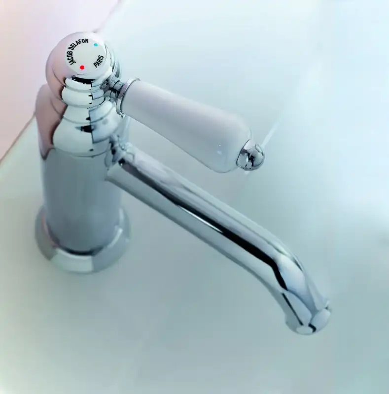 Смеситель для накладной раковины Jacob Delafon LOUISE E24361-CP, однорычажный, высокий, Хром фото 3