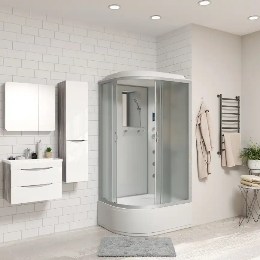 Душевая кабина Niagara Classic 120х80х215 NG-2310-14RF
(NG-3320-14R) высокий поддон, с гидромассажем, 23101424RF фото 2