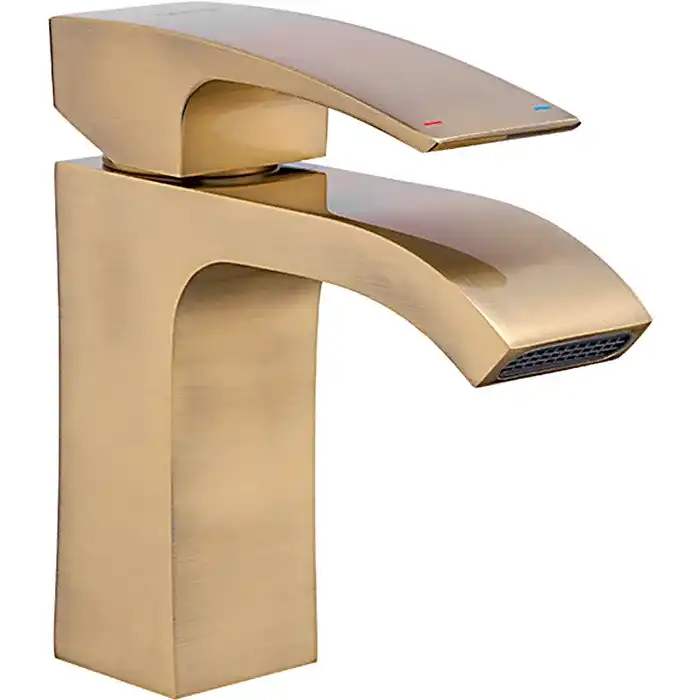 Смеситель для раковины Gappo G1007-4, Бронза фото 1