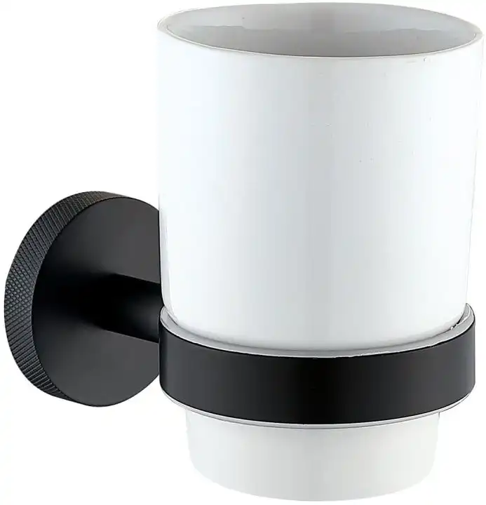 Стакан Allen Brau Priority 6.31002-31 белый/черный матовый фото 1