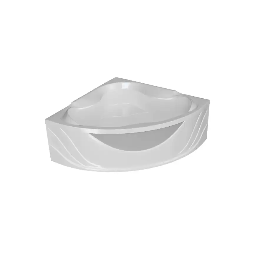 Акриловая ванна 1Marka LUXE 155х155 Угловая белая 01лю1515 фото 4