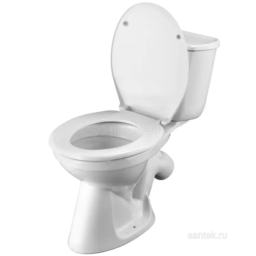 Унитаз-компакт Santek Бриз с диагональным выпуском, стандарт- 2 реж., дюропласт, 1WH302138 фото 3