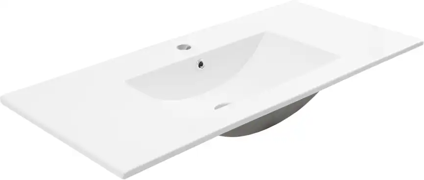 Раковина Aquanet Flow 100, белая, 347433 фото 4