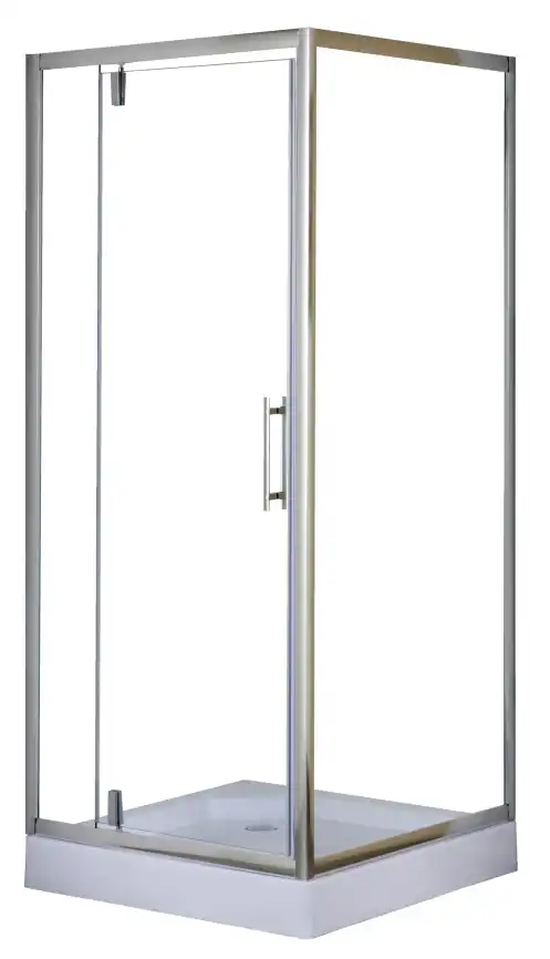 Душевой уголок Loranto SUNWAY 90х90 CS-604C 90, стекло Прозрачное, профиль Хром фото 1