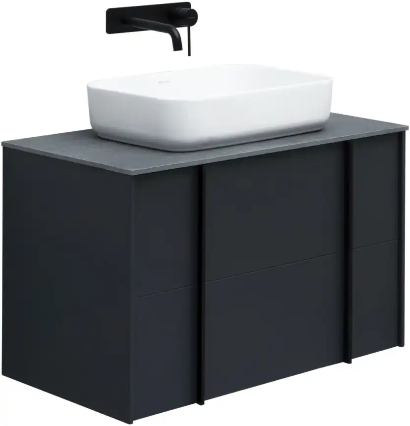 Тумба под раковину Allen Brau Reality 80 1.32005.AM антрацит матовый фото 15