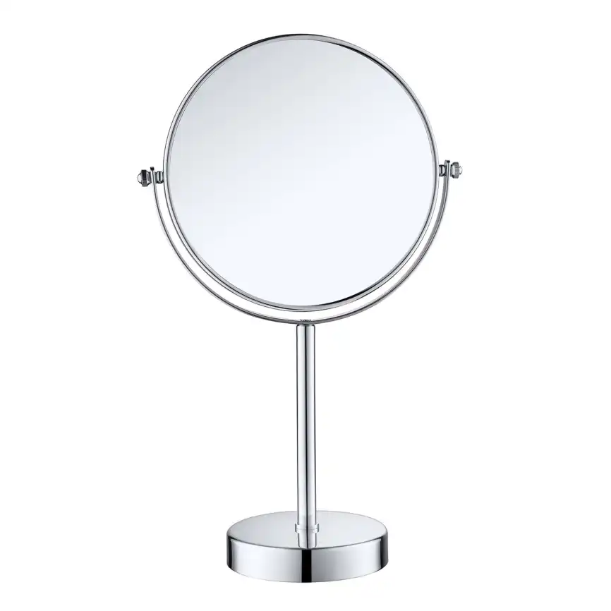 Зеркало косметическое Aquatek AQ4913CR настольное 3х, Хром фото 4