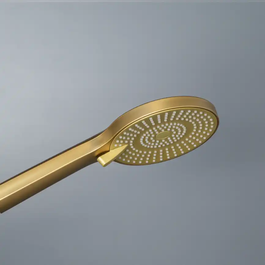 Душевая система AVS Slimmer 811-123-BG, брашированное золото фото 11