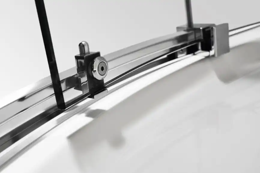 Душевой уголок CEZARES STYLUS-O-M-R-2-90-C-Cr профиль Хром стекло Прозрачное фото 4