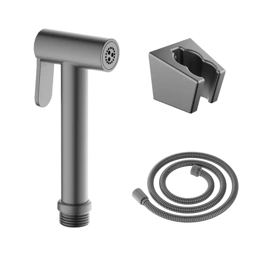 Гигиенический душ Aquatek  AQ2054BGM, Оружейная сталь фото 1