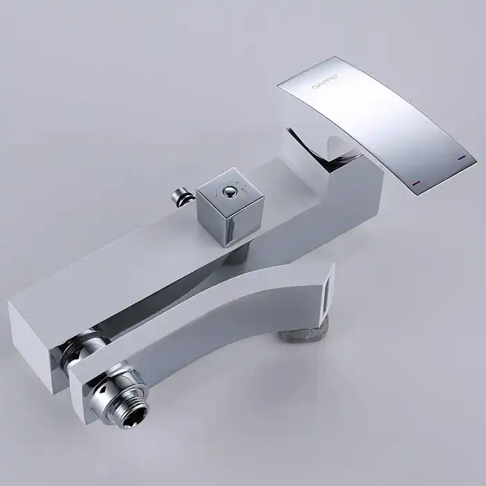 Душевая система Gappo G2407-8  с поворотным изливом, Хром / Белый фото 4