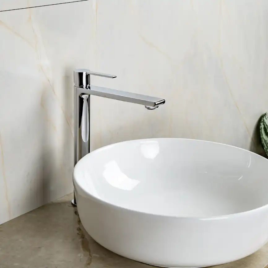 Смесители для раковины AVS Elegant 811-401-CR высокий, хром фото 6